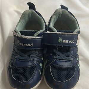 Kids Navy Blue Sneakers